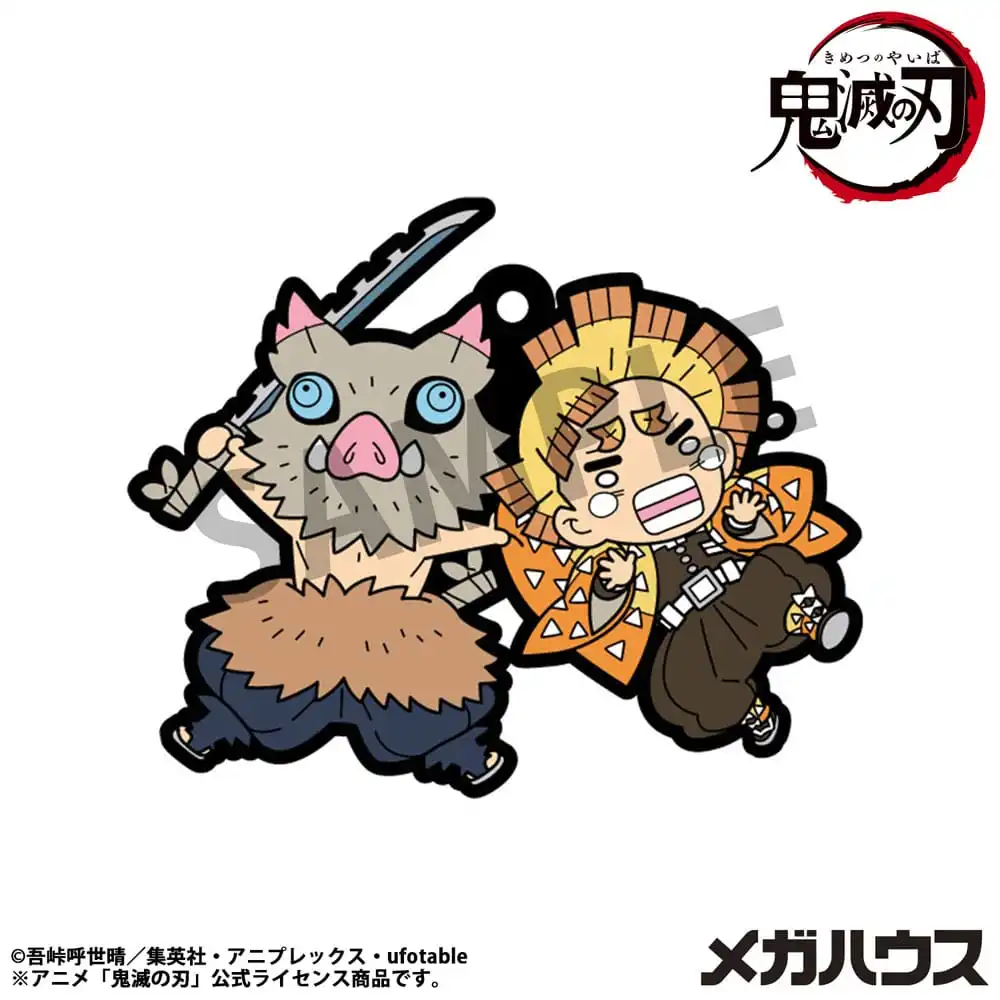 Demon Slayer: Kimetsu no Yaiba Rubber Mascot 6 cm Vol. 4 - 1 Unidade